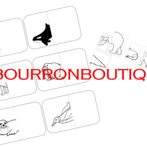 Les moitiés d'animaux polaires