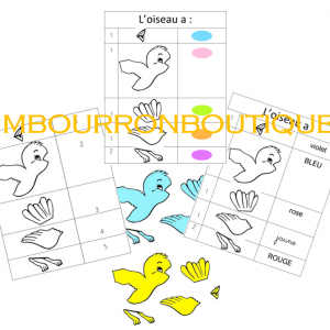 Les oiseaux colorés du printemps