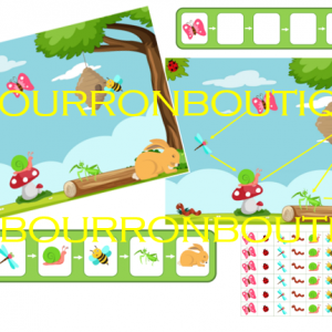 Suivre, décrire et représenter un parcours - thème PETITES BÊTES / PRINTEMPS