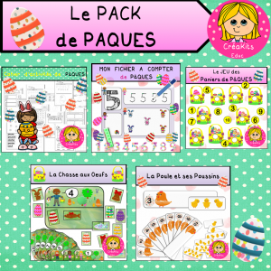 PACK activités maternelle : période de pâques