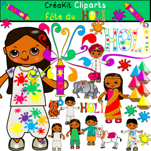 Cliparts CréaKit HOLI