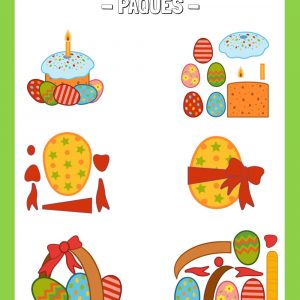 Reconstituer une image - Pâques