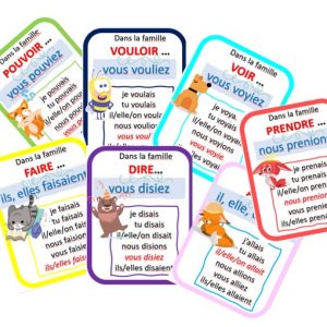 Jeu des 7 familles conjugaison imparfait