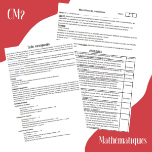 Marathon de problèmes CM2