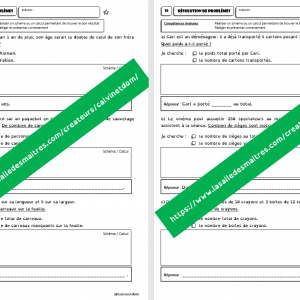 180 problèmes différenciés Ce1/Ce2
