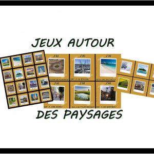 Jeux autour du vocabulaire du paysage