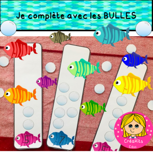 Je complète avec les bulles