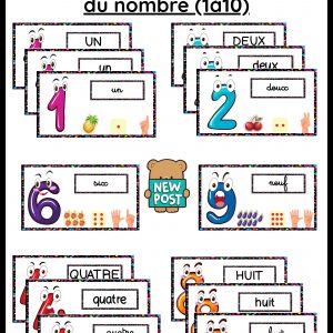 AFFICHAGE – LES DIFFERENTES REPRESENTATION DES NOMBRES – 2022