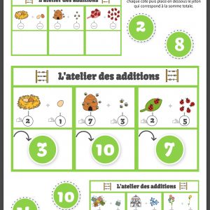 L'atelier des additions