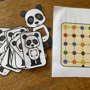 jeu structuration spatiale : le panda