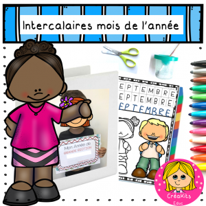 intercalaires mois de l'année