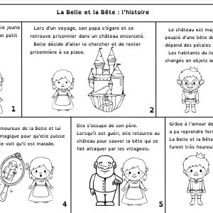 Activité sur la Belle et la Bête