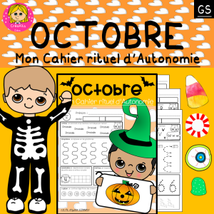 Mon Cahier d'Autonomie Octobre Grande Section
