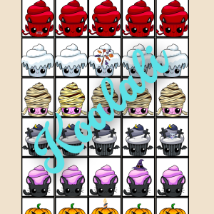 Trouves l'intrus - Thème Halloween.