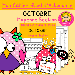 Cahier d'Autonomie Moyenne Section OCTOBRE