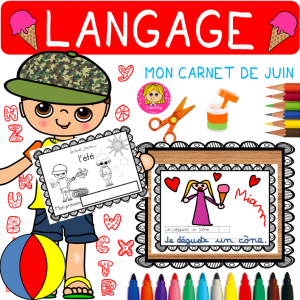 Mon carnet d’écrivain de JUIN