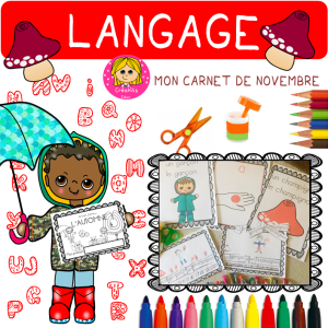 Mon carnet d’écrivain de NOVEMBRE