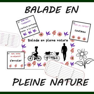 Balade dans la nature (cycle 2)