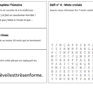 Défis français (CE1-CE2)
