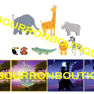 Pyramide des animaux de la savane