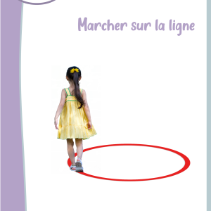 Vie Pratique Montessori : Marcher sur la ligne