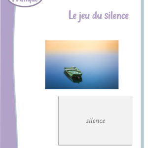 Vie Pratique Montessori : Le jeu du silence