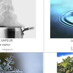 Cartes vocabulaire - Bon voyage petite goutte