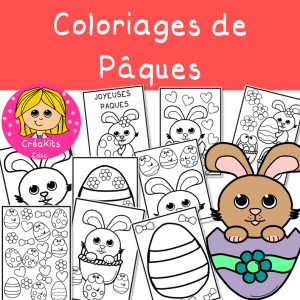 coloriages de Pâques