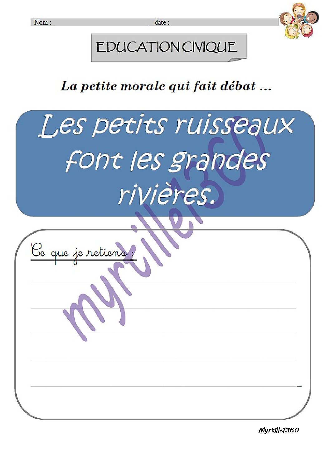 Les petites morales qui font débat …