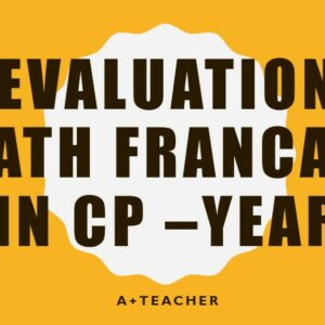 EVALUATION MATH FRANÇAIS FIN CP