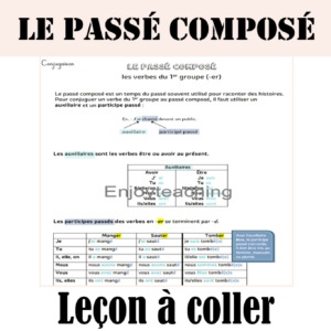 Leçon complète sur le passé composé