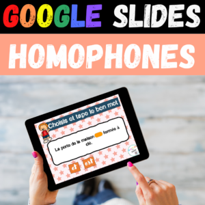 GOOGLE SLIDES Homophones Homonymes ET EST