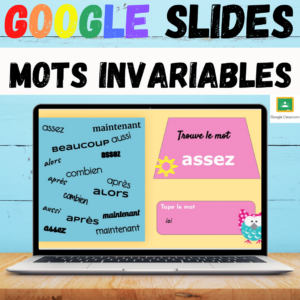 GOOGLE SLIDES Mots invariables CE1 CE2