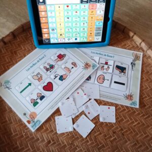 Loto des verbes de bases, Pictogrammes PCS