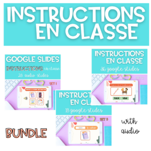 ENSEMBLE Instructions Consignes en Classe GOOGLE SLIDES