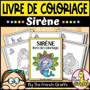 Sirène Livre de Coloriage