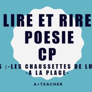 LIRE ET RIRE – POESIES- CP