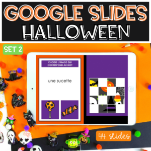 Halloween GOOGLE SLIDES Lecture SET 2