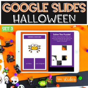 Halloween GOOGLE SLIDES Lecture SET 3