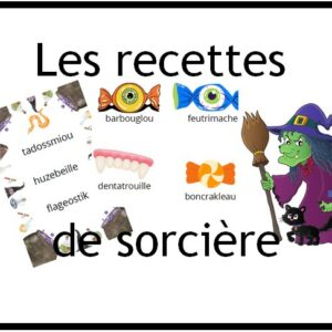 Les recettes de sorcière CP CE1